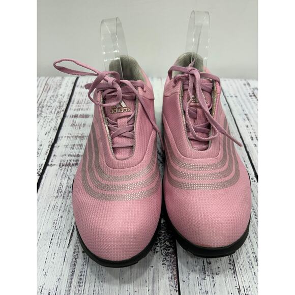 Adidas Z-Traxion Women's Pink Soft Spikes Golf Lace Up Sneaker Shoe US Size 7 - Picture 2 of 14